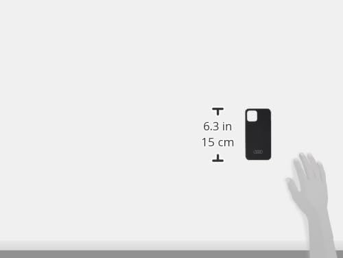 Audi 3222100100 Smartphone Case Cover Hülle Handy Ringe Logo, schwarz