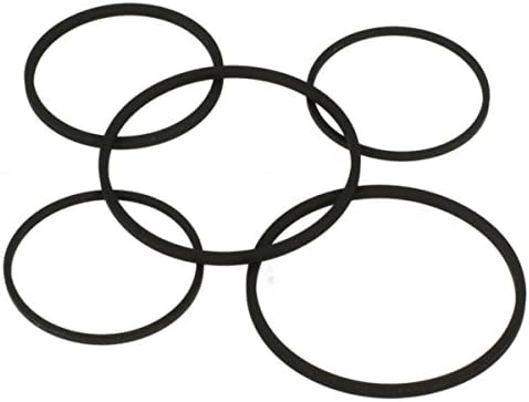 THAKKER TC-W 300 Riemen-Set kompatibel mit Sony TC-W 300 Riemen-Set Kassettendeck Belt