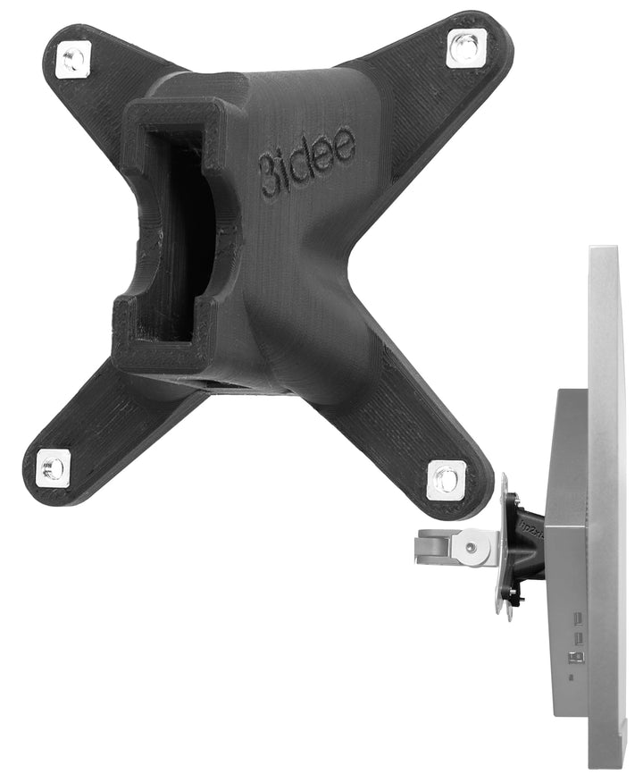 3IDEE VESA Adapter kompatibel mit HP Omen 25i Monitor - Monitor Halterung Adapter 75x75 mm - für Mon