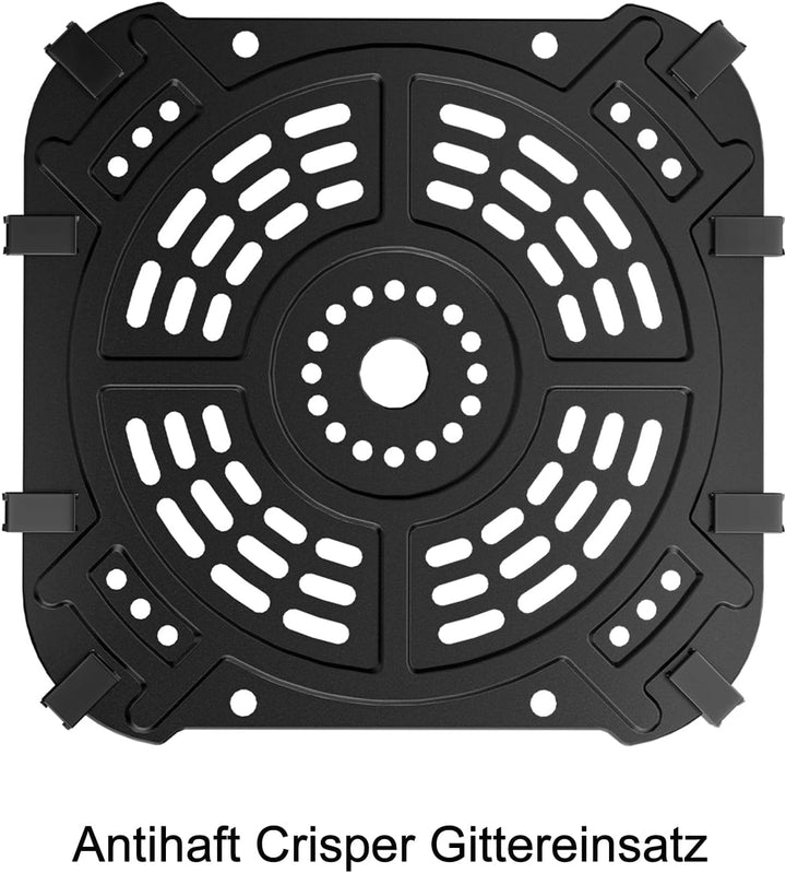 Airfryer-Korb und Crisper Gittereinsatz für Ninja AF180,6,2L Ersatzkorb