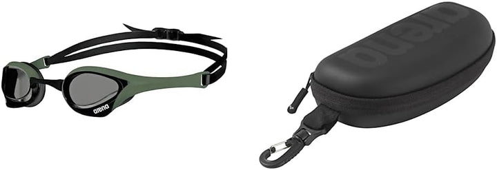 ARENA Herren Cobra Ultra Swipe Brillen (1er Pack) Smoke-Army-Black Einheitsgrösse Bundle mit Schwimm