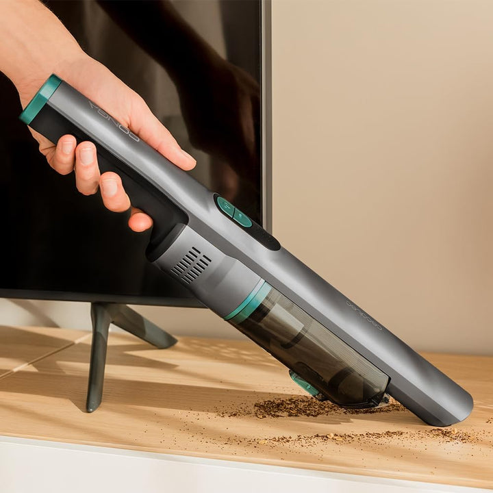 Cecotec Kabelloser Handstaubsauger für Auto und Polsterung Conga Rockstar Micro+ Clean&Car, 210W, Di