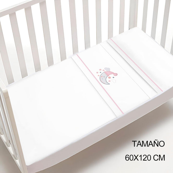 various - Bettwäsche-Set für Kinderbett 60 x 120 cm für Neugeborene Frühling und Herbst, Typ 100% Ba