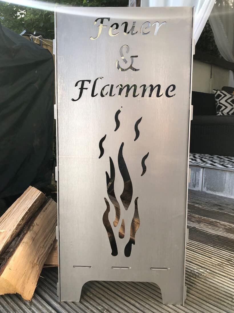 EXTRAVAGANT® Feuertonne Hochzeit Hochzeitsgeschenk PERSONALISIERT Namen Brautpaar Geschenk individue