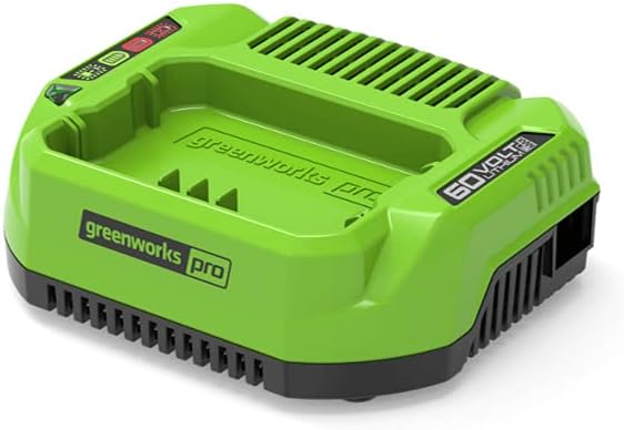 Greenworks Akku-Ladegerät G60UC (Li-Ion 60V 120W/2A Output passend für alle Akkus der 60V Greenworks