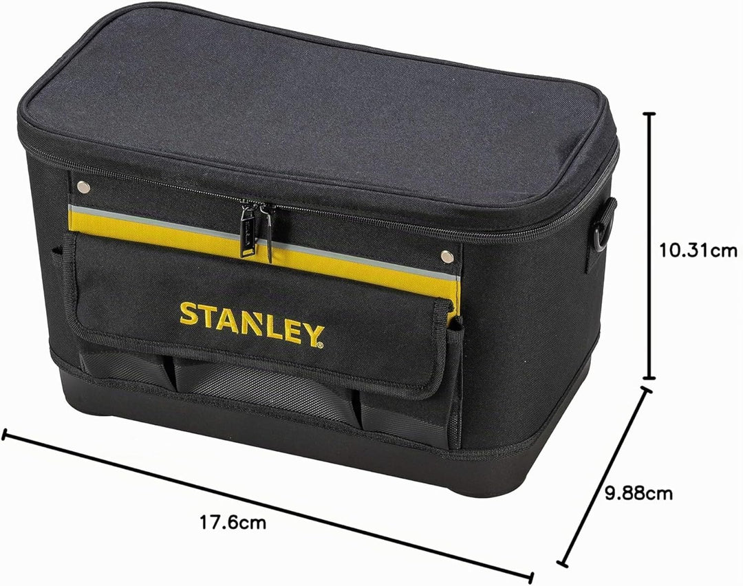 Stanley Werkzeugtasche (mit Dokumentenfach, 600 Denier Nylon, Kunststoffboden, verstellbarer Schulte