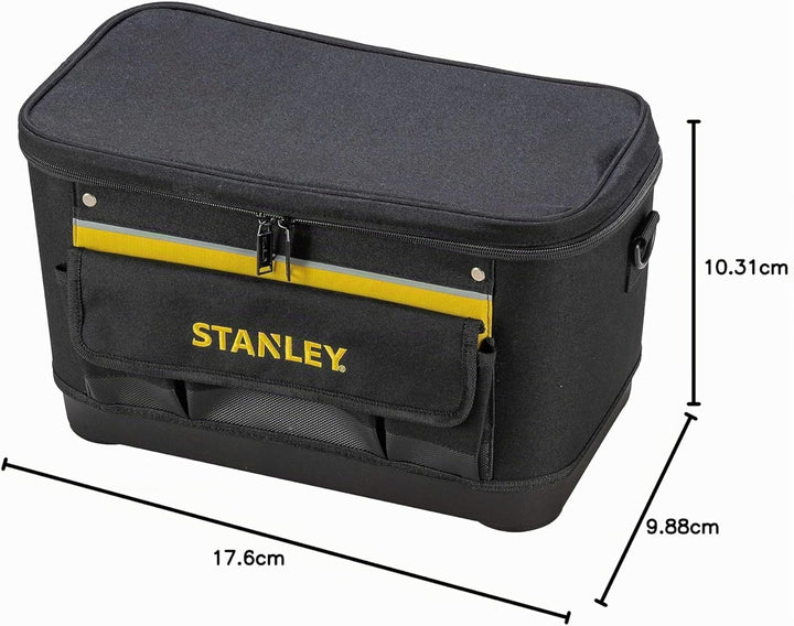 Stanley Werkzeugtasche (mit Dokumentenfach, 600 Denier Nylon, Kunststoffboden, verstellbarer Schulte