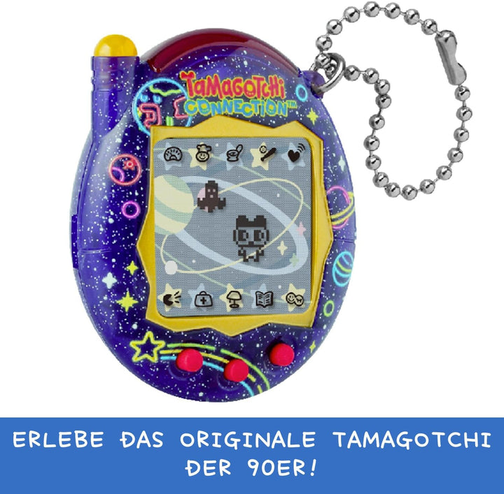 Bandai – Tamagotchi Connection Neon Planet – Interaktives Virtuelles Haustier mit Infrarot-Verbindun