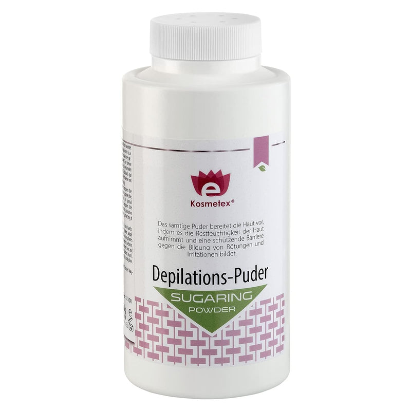Kosmetex Depilations Puder Gross 200ml für die Vor-Behandlung beim Wachsen, Waxing, Sugaring m. Zuck