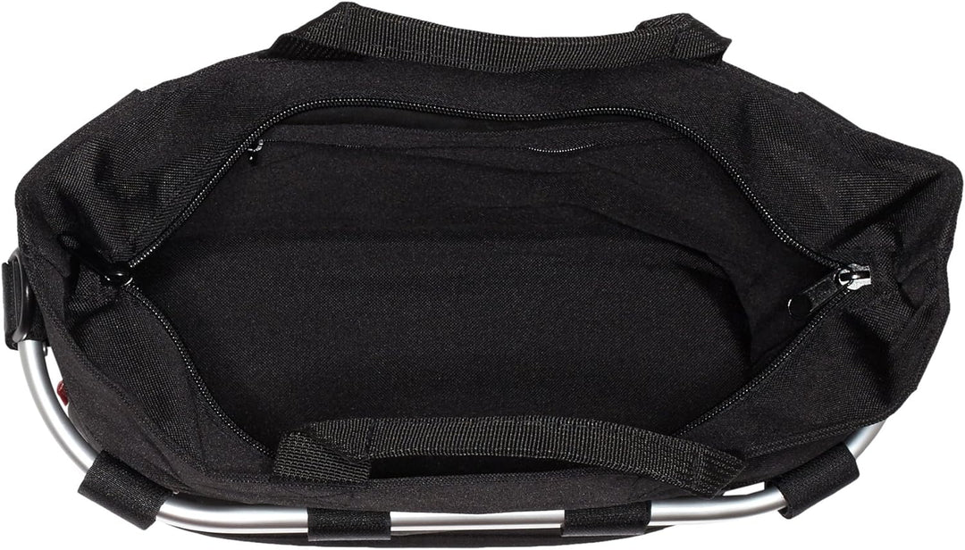 KLICKfix Farradtasche Bikebasket Oval S Schwarz, 34 x 31 x 17.5 cm Single, Single