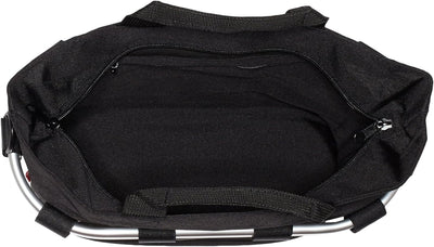 KLICKfix Farradtasche Bikebasket Oval S Schwarz, 34 x 31 x 17.5 cm Single, Single