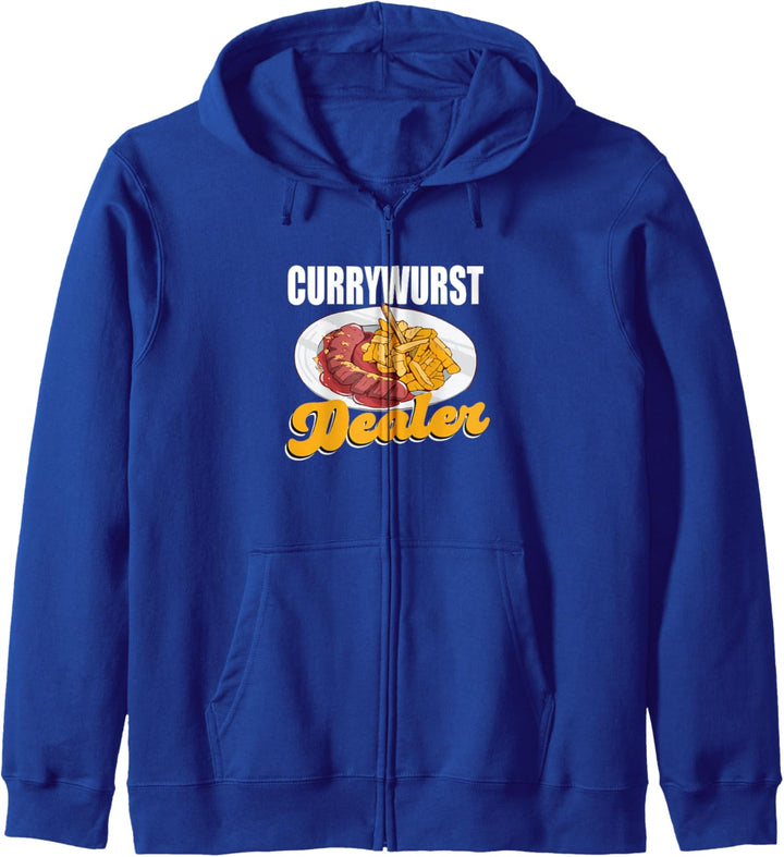 Currywurst Dealer Curry Wurst Verkäufer Kapuzenjacke