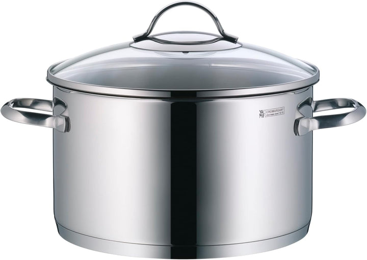 WMF Provence Plus Kochtopf gross 24cm, Glasdeckel, Fleischtopf Induktion 5,7l, Cromargan Edelstahl p