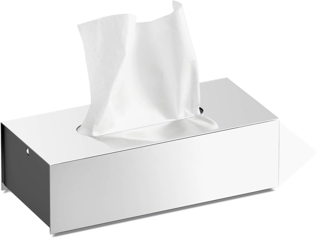 ZACK 40093 "PURO" Kosmetiktücherbox, Edelstahl hochglänzend