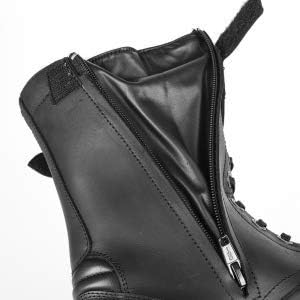 STYLMARTIN Stiefel Rocket schwarz Leder wasserdicht atmungsaktiv CE mit Knöchelprotektoren 42 EU, 42