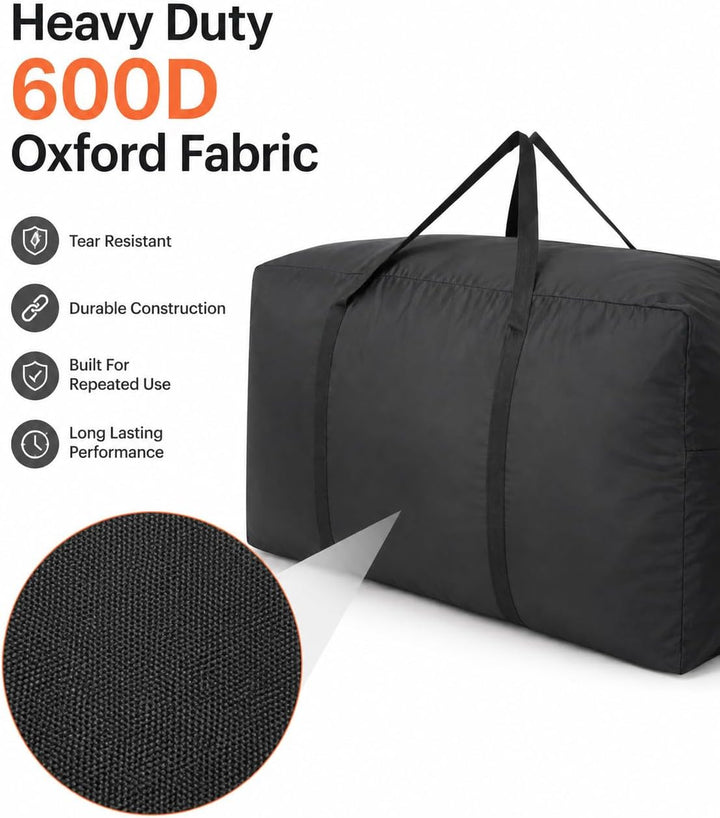 300L Extra grosse Aufbewahrungstasche, 600D Oxford Starke Aufbewahrungstaschen, Heavy Duty Umzugstas