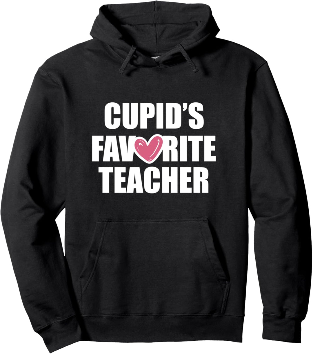 Amors Lieblingslehrer Valentinstag Liebe Valentin Pullover Hoodie
