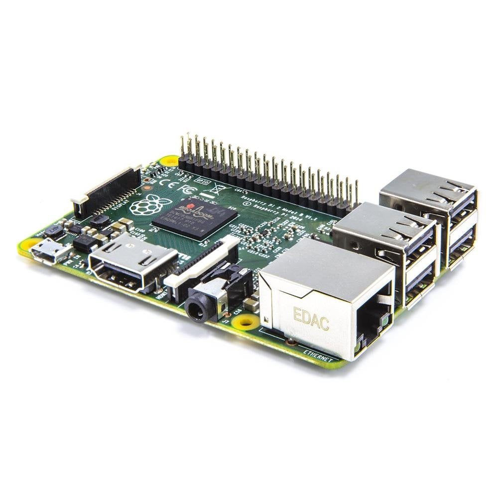 Raspberry Pi 2 - 900MHz quad-core ARM Cortex-A7 CPU, 1GB LPDDR2 SDRAM, complete compatibility with R