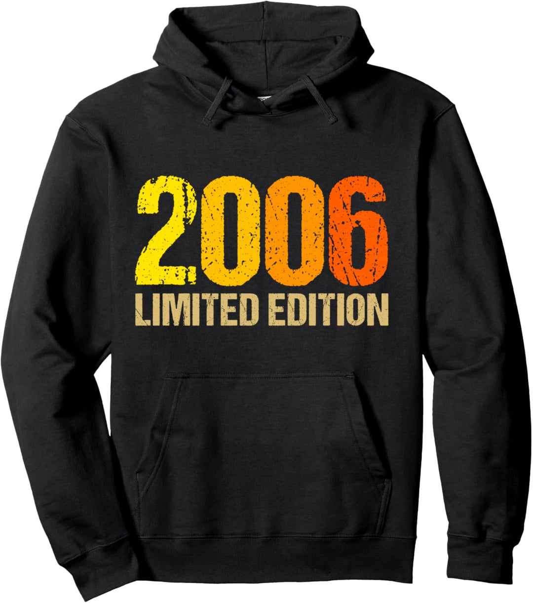 18. Geburtstag Junge Mädchen 18 Jahre 2006 Lustig Geschenk Pullover Hoodie