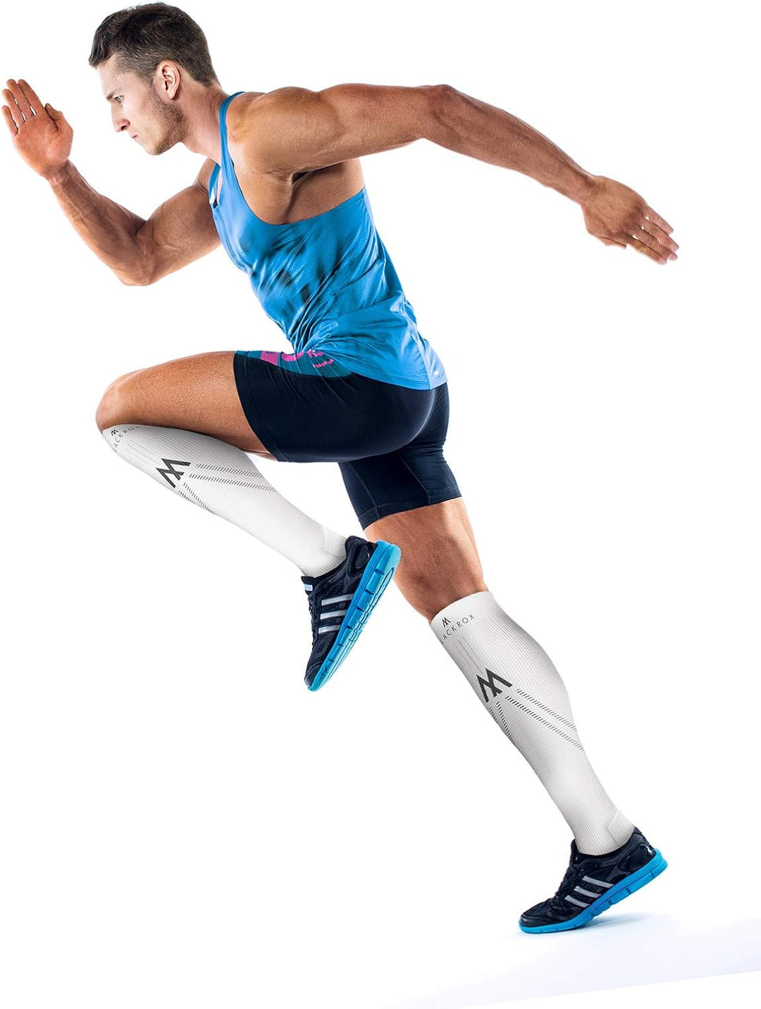 BLACKROX Kompressionsstrümpfe Sport Astropreform Kompressionssocken Vergleichssieger Sportkompressio
