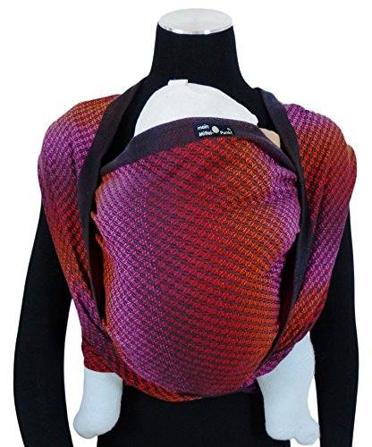 Didymos Babytragetuch, Modell Facett Roxana, Grösse 6 Rot Gr. 6 (470 cm), Rot Gr. 6 (470 cm)