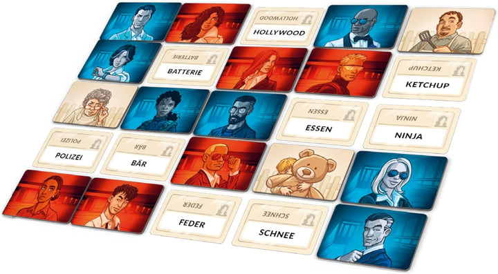 Asmodee Codenames, Spiel des Jahres 2016, Familienspiel, Ratespiel, Deutsch, Codenames