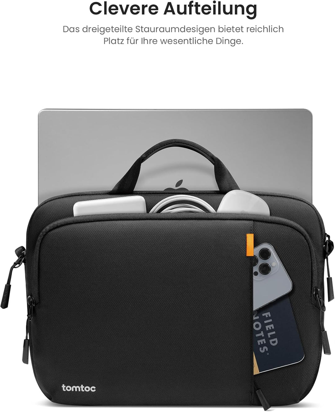 tomtoc Laptop Tasche für Neu 14-Zoll MacBook Pro M4/M3/M2/M1 Pro/Max (2024-2021) A3112 A3401 A3185 A