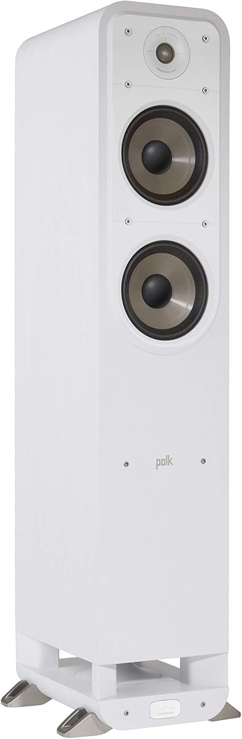 Polk Audio Signature S50E Standlautsprecher, HiFi Lautsprecher für Musik und Heimkino Sound, passive