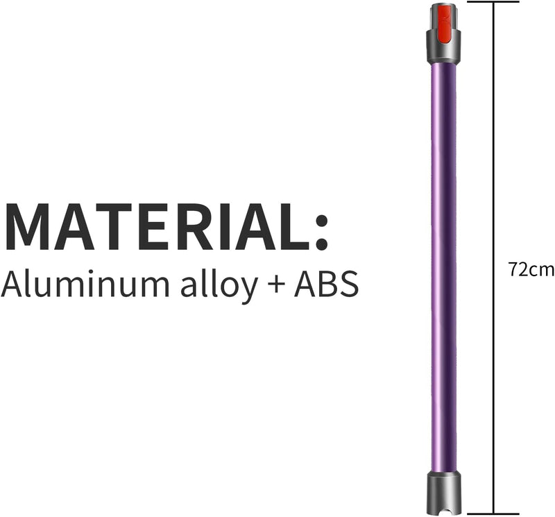 Nekuma Verlängerungsrohr Teleskoprohr kompatibel mit Dyson V7, V8, V10, V11, V15 Stielstaubsauger -