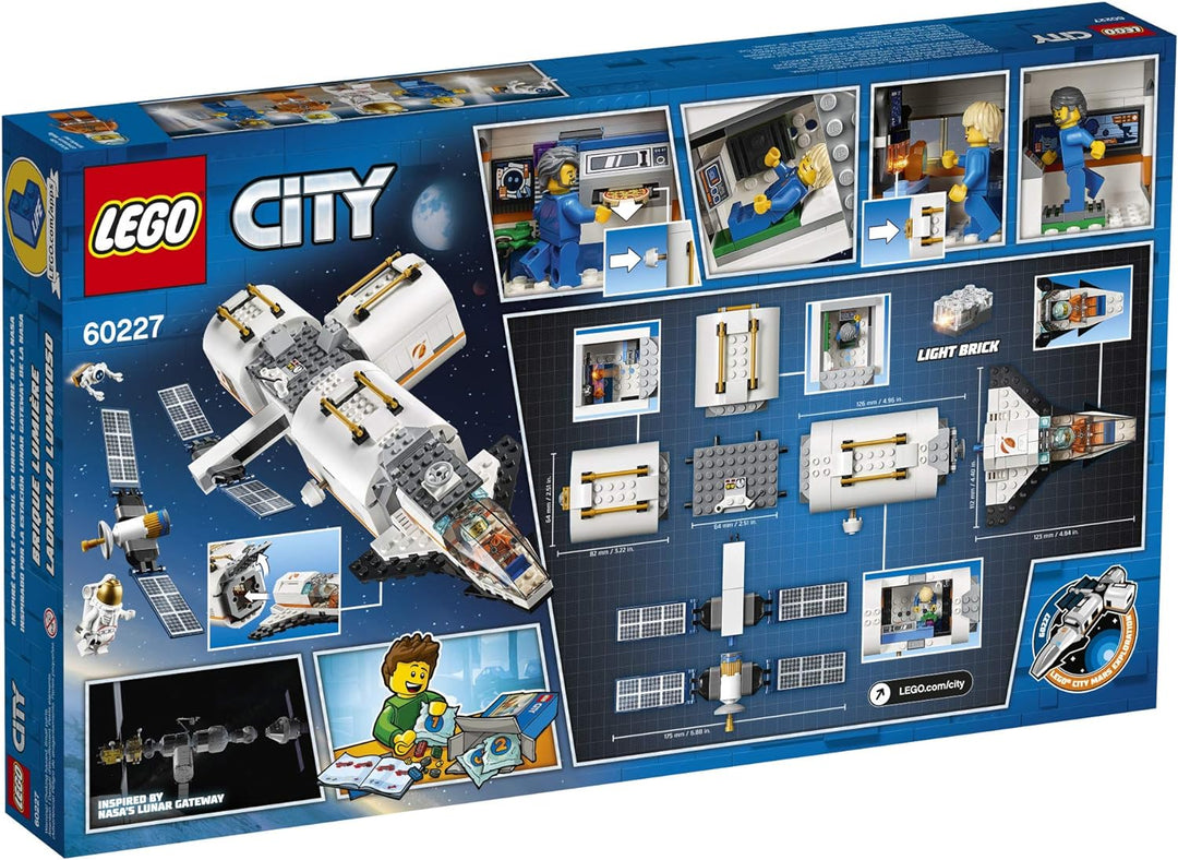 LEGO City Space 60227 - Lunar Space Station (412-teilig)