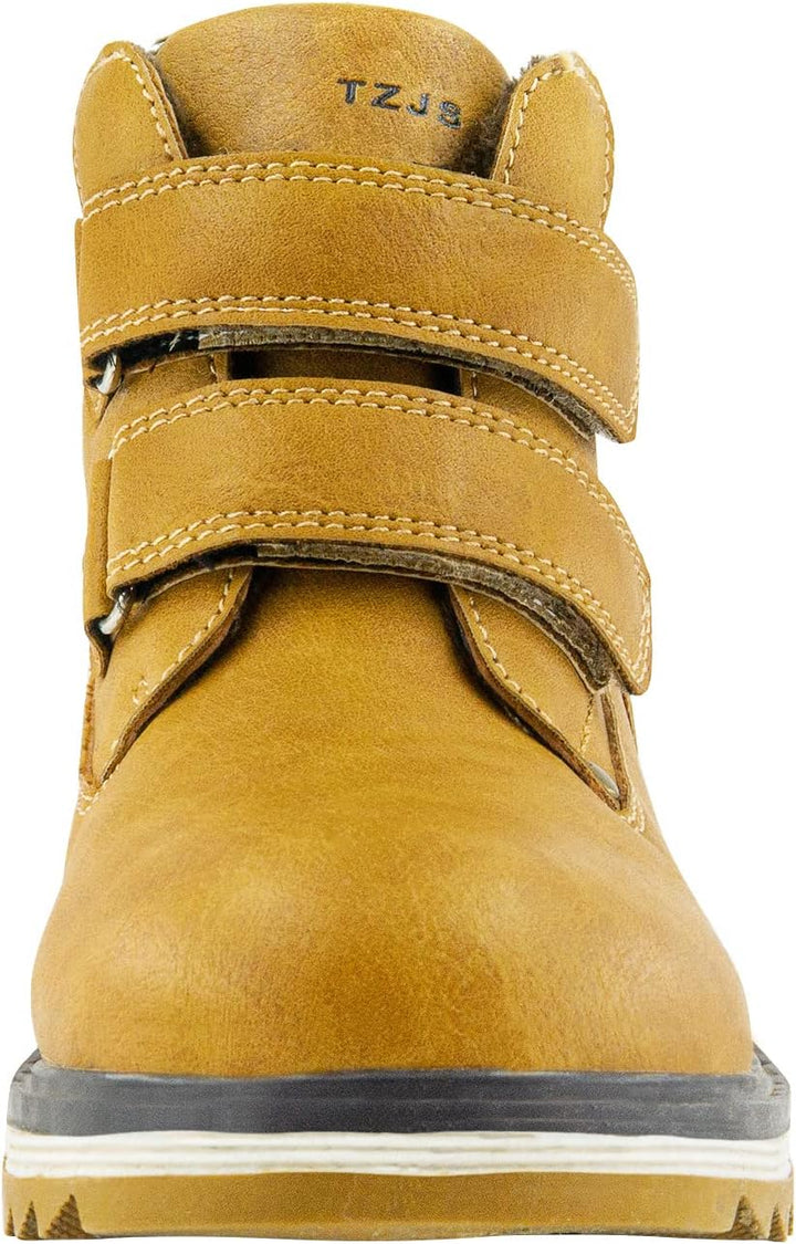 TZJS Unisex Kinder Klassische Stiefel Jungen Mädchen Baby Winterstiefel Mit Klettverschluss Wasserdi