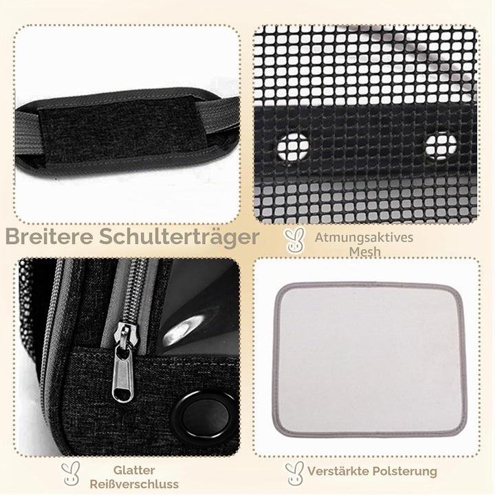 Kleine Haustier Tragetasche, Meerschweinchen Tragetasche Transportbox, Kaninchen Tragetasche, Kleint