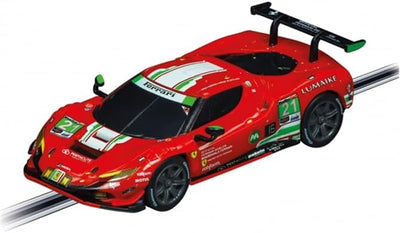 Carrera - 20064242 GO!!! Ferrari 296 GT3 AF Corse, No.21 | Massstab 1:43 Slotcar | Kompatibel mit GO