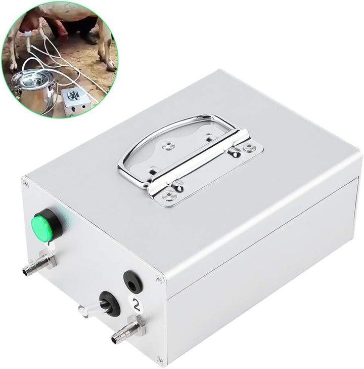DC12V Aluminiumlegierung Pulsation Elektrische Melkmaschine Vakuumpumpe Pulsation Vakuumpumpe Melker