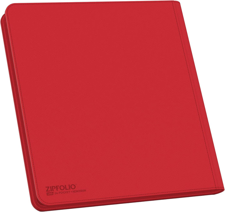 Ultimate Guard UGD010468-12 Pocket QuadRow ZipFolio XenoSkin, rot, Rot