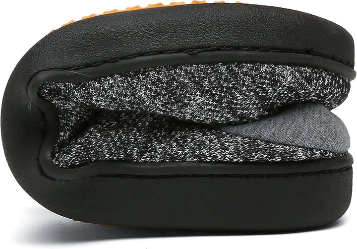 Mishansha Herren Damen Warme Hausschuhe Winter Memory Foam Plüsch Pantoffeln Rutschfest Slippers,Gr.