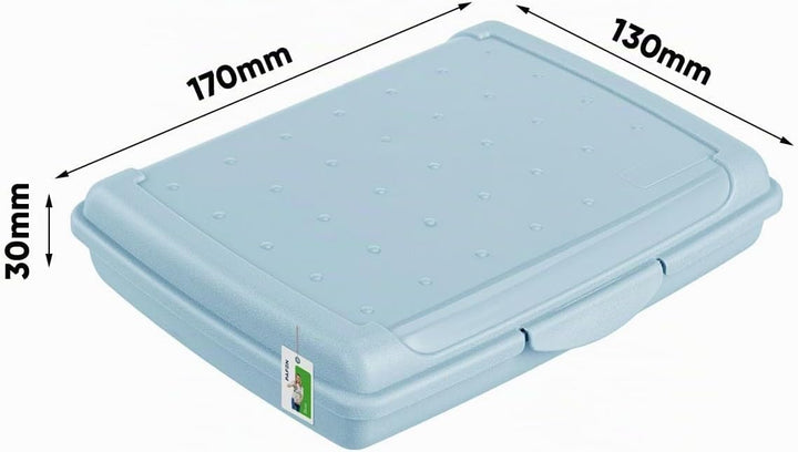 Lunchbox SET Brotdose Erwachsene Kinder - Satz mit 4 Behältern - BPA Frei Vesperbox Frühstücksbox Br