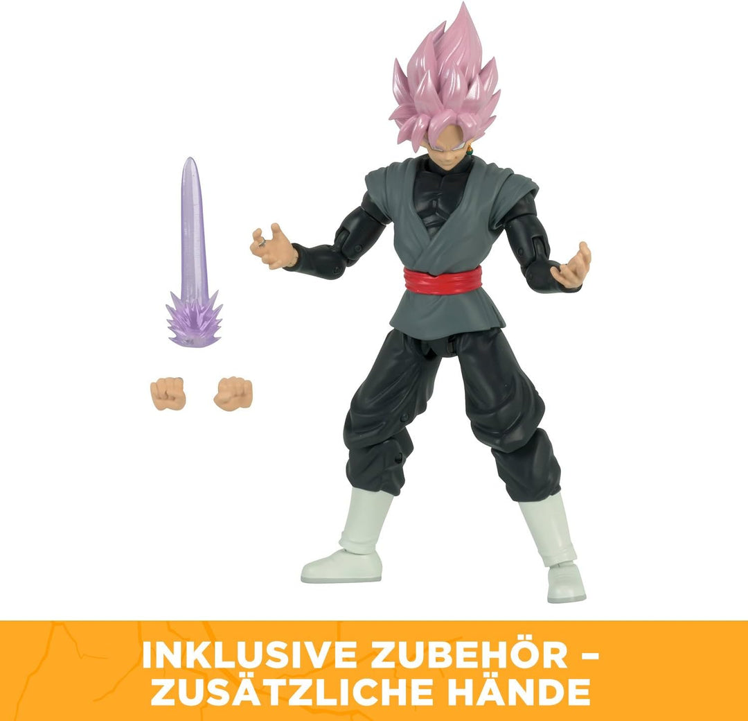 BANDAI – Dragon Ball Super – Dragon Star Figur 17 cm – Super Saiyan Rosé Goku Black – 35866, Super S
