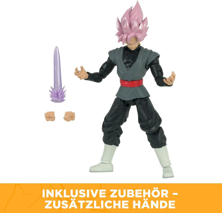 BANDAI – Dragon Ball Super – Dragon Star Figur 17 cm – Super Saiyan Rosé Goku Black – 35866, Super S