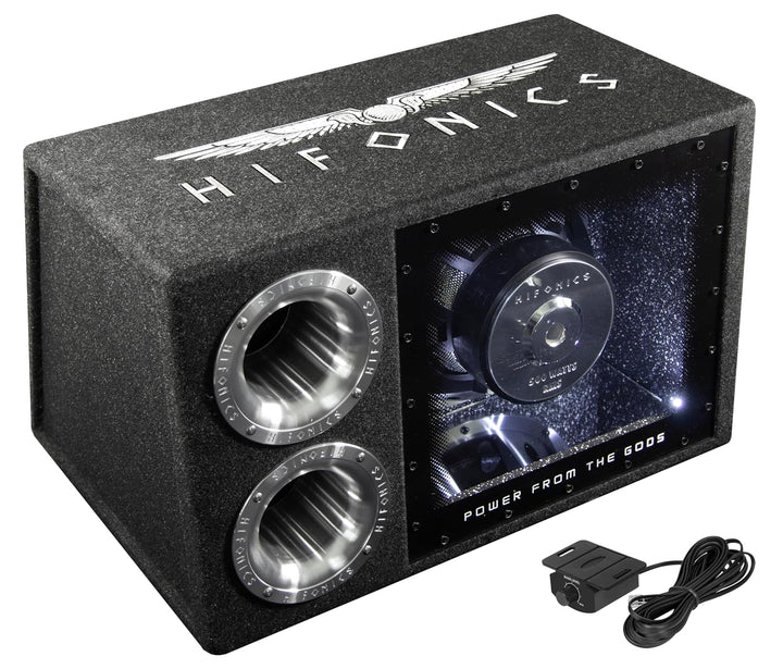 HiFonics ATL12BPA - ATLAS AKTIV SINGLE BANDPASS SUBBOX mit 460 Watt RMS Class-D Verstärker aus der A