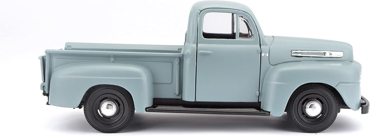 Maisto Ford F1 Pickup (1948): Modellauto im Massstab 1:25, Türen und Heckklappe zum Öffnen, 20 cm, r