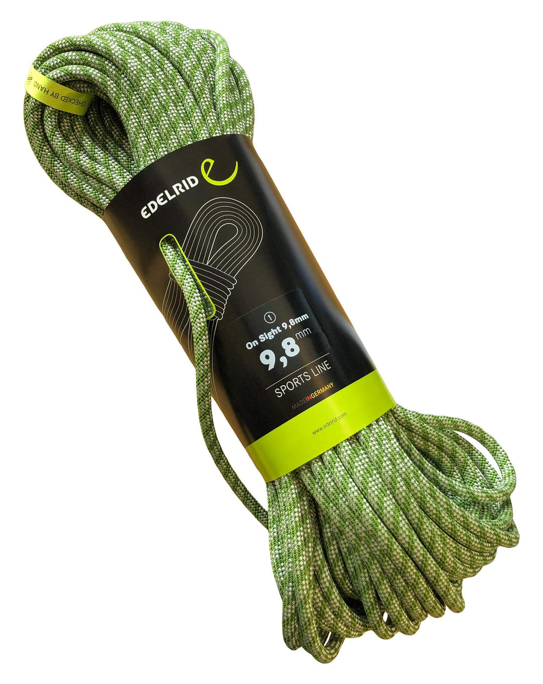Edelrid Kletterseil On Sight 9,8 mm (dynamisches Einfachseil), Farbe:Green, Grösse:70 Meter Grün 70