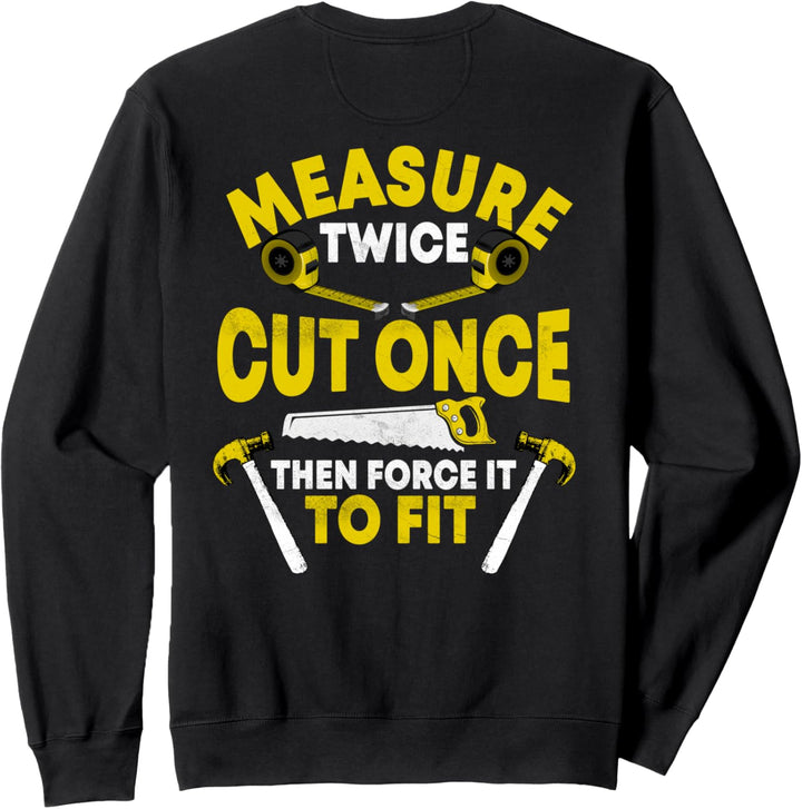 Handwerker Geschenke Design auf der Rückseite der Kleidung Sweatshirt