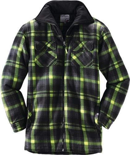 Terrax Workware Herren THERMOHEMD M Schwarz/Limette, M Schwarz/Limette