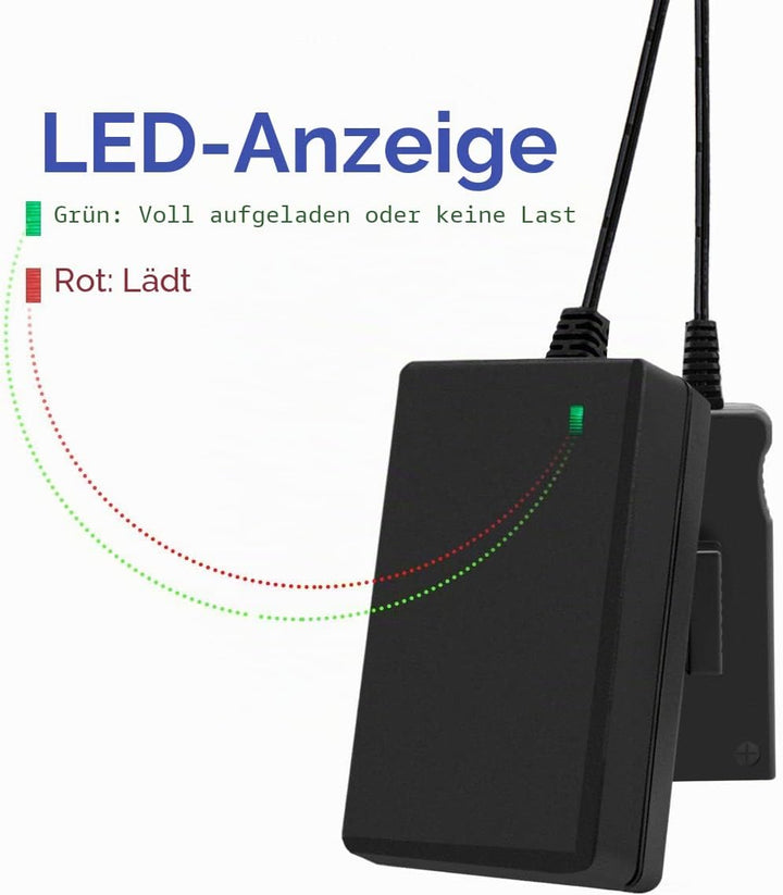 Exmate 18V Ladegerät für Gardena 8878-20 4078500887809 8025-20 574 47 68-01 Gardena Mähroboter R40Li