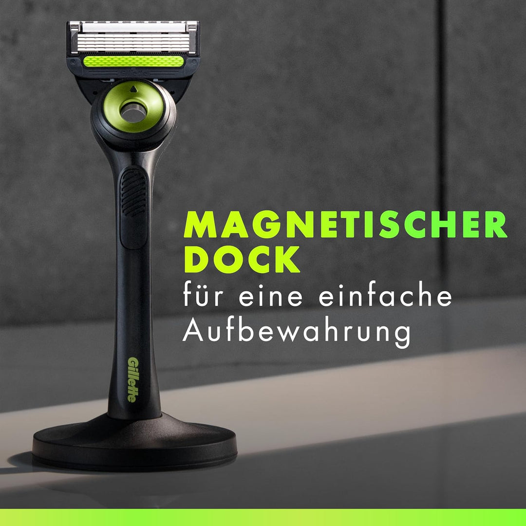 Gillette Labs Rasierer für Männer mit Reinigungs-Element, Herren Nassrasierer — Inkl. 1 Handstück, 8