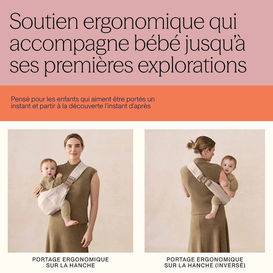 Ergobaby Upsie Sling Babyhüfttrage, Ergonomische Hüfttrage für Babys und Kleinkinder ab 6 Monaten (7
