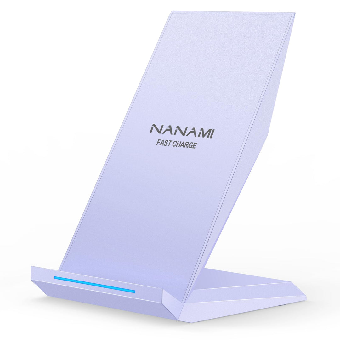 NANAMI Fast Wireless Charger, Induktive Ladestation für Apple iPhone 17 16 15 14 13 12 Pro 11 XS Max