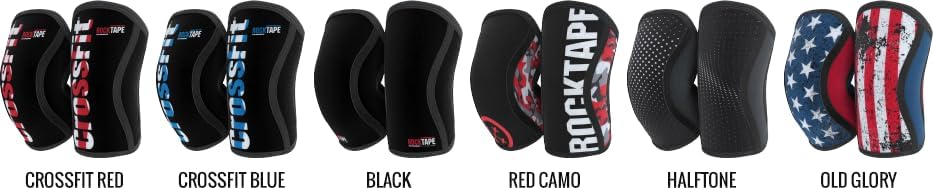 RockTape Unisex Knieschützer, Unisex S Schwarz, S Schwarz