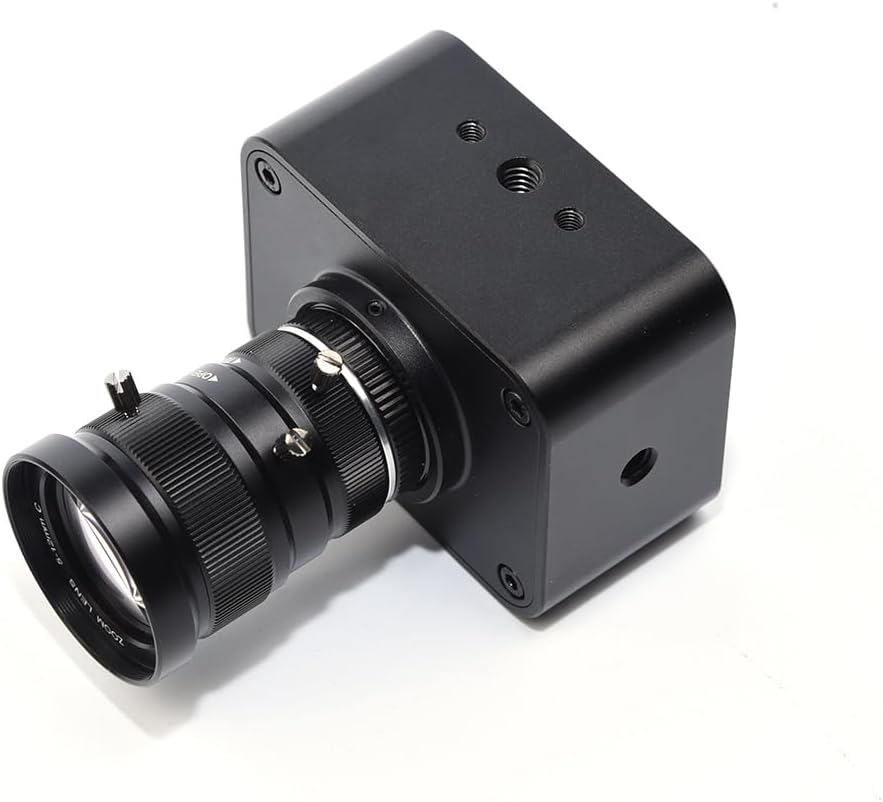 MOKOSE 4K USB Kamera, USB3.0 Webcam mit manuellem Fokus und 5-12mm-Zoomobjektiv, IMX678 1/1.8" 8MP S